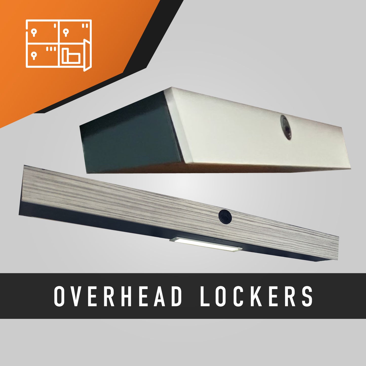 Aluminium Overhead Locker