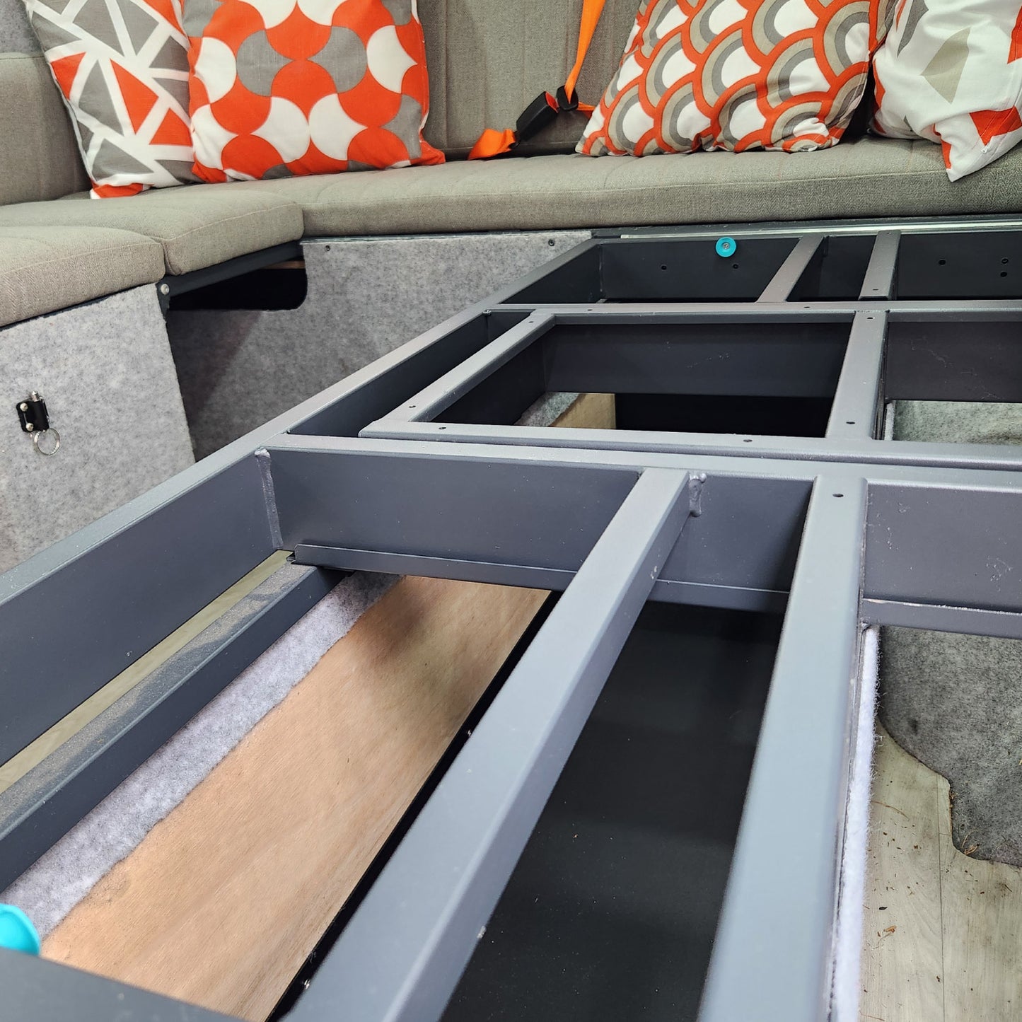 Central Under Bed Pull-Out Drawer Storage