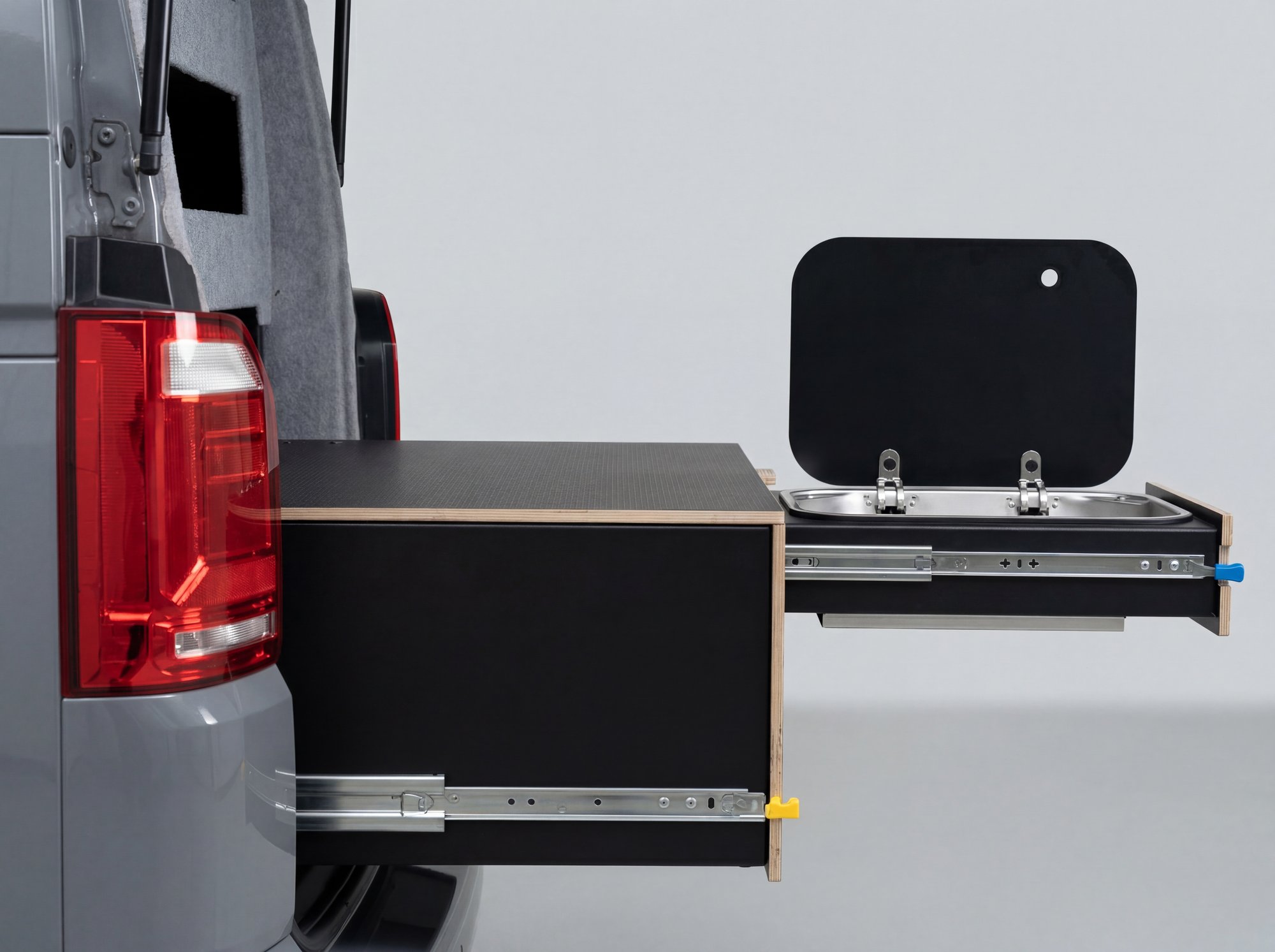 Rear Pull-Out Kitchen Pod